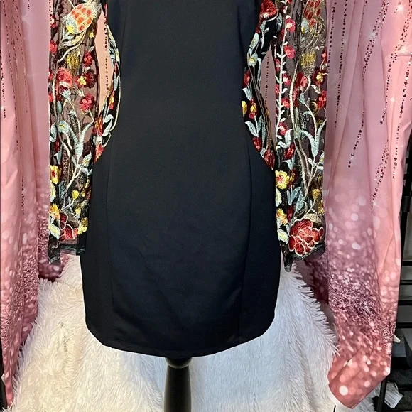 A. Byer Embroidered Club Dress - Picture 8 of 12